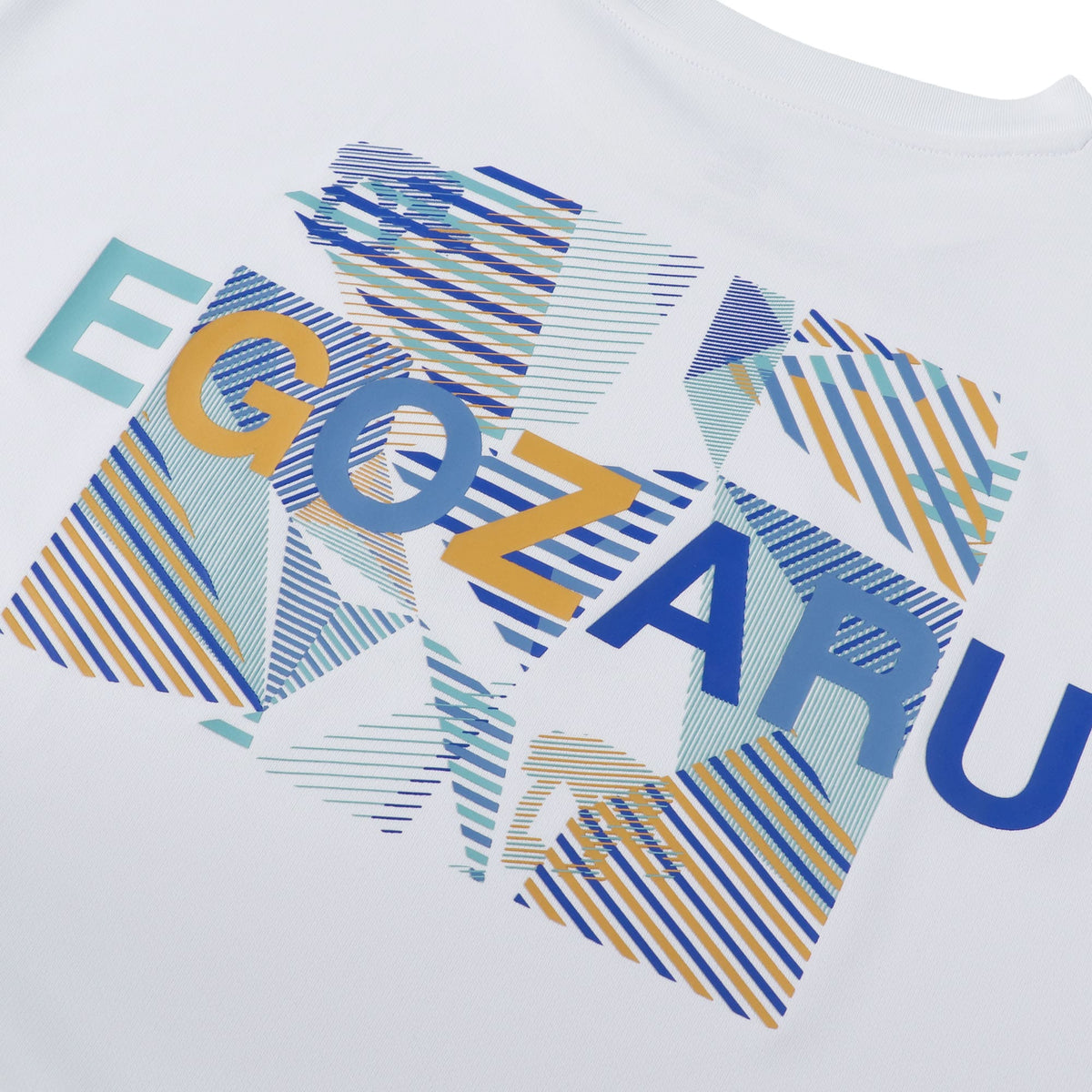ワイドジオメトリック バックプリント Tシャツ