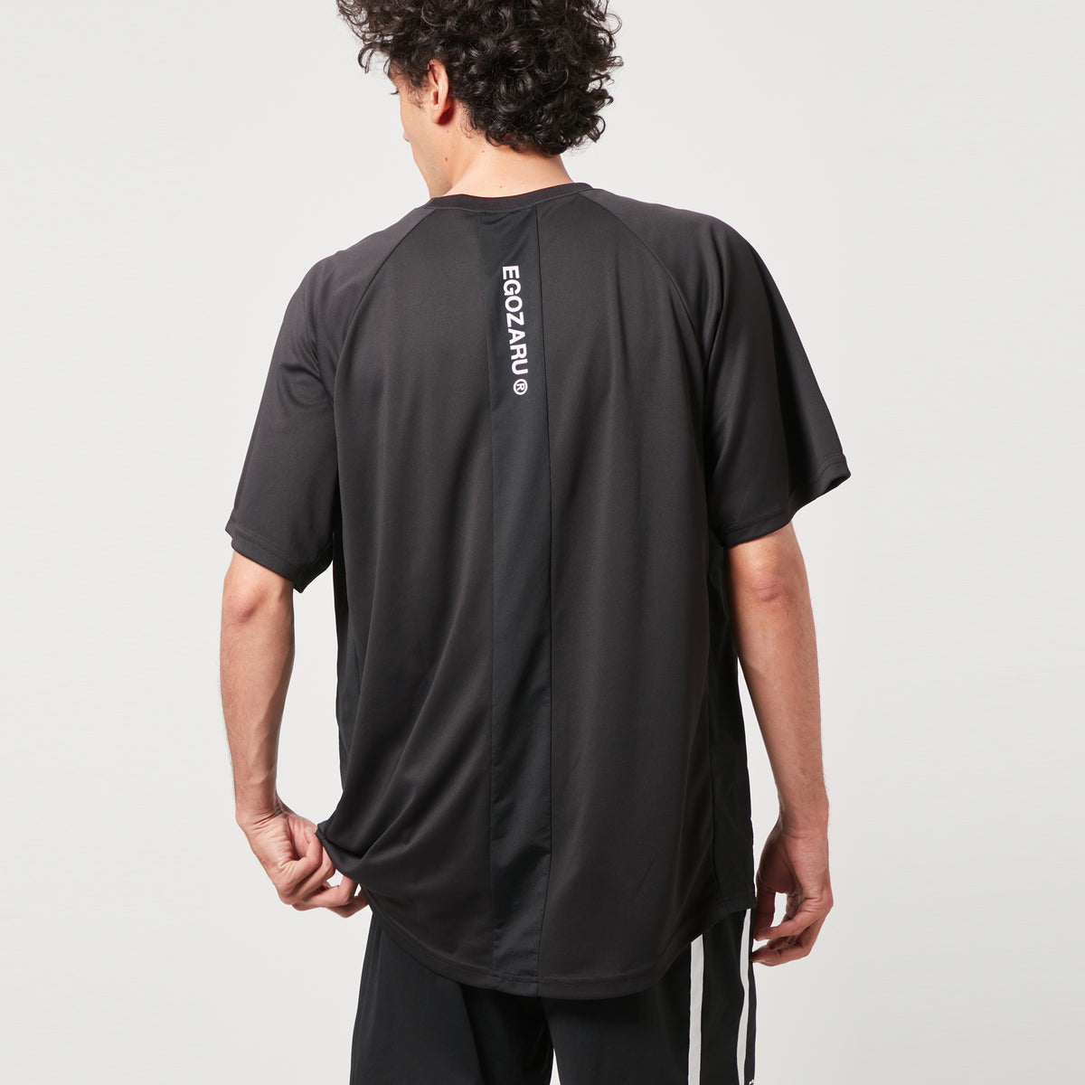 BIGシルエット スイッチクランク Tシャツ