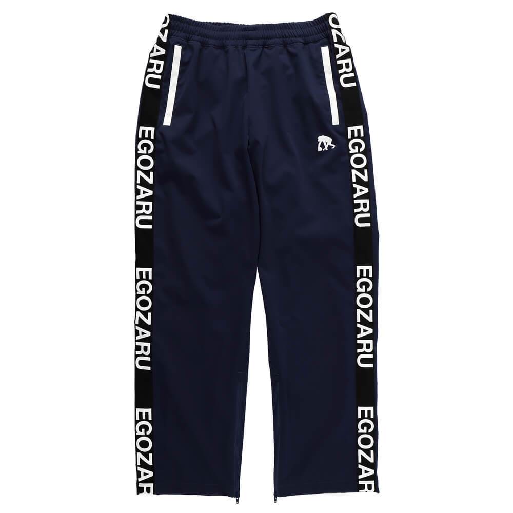 Tape logo track pants EGOZARU ONLINE STORE