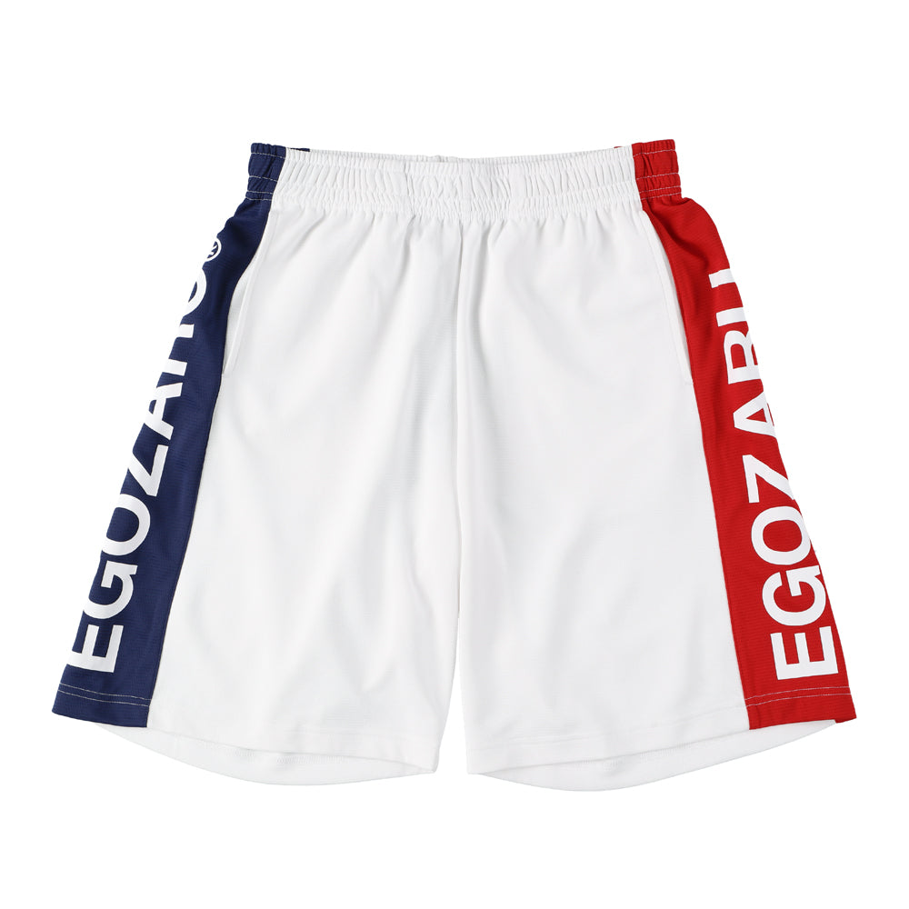 トリコロールサイドライン ショートパンツ EGOZARU ONLINE STORE 公式オンラインストア