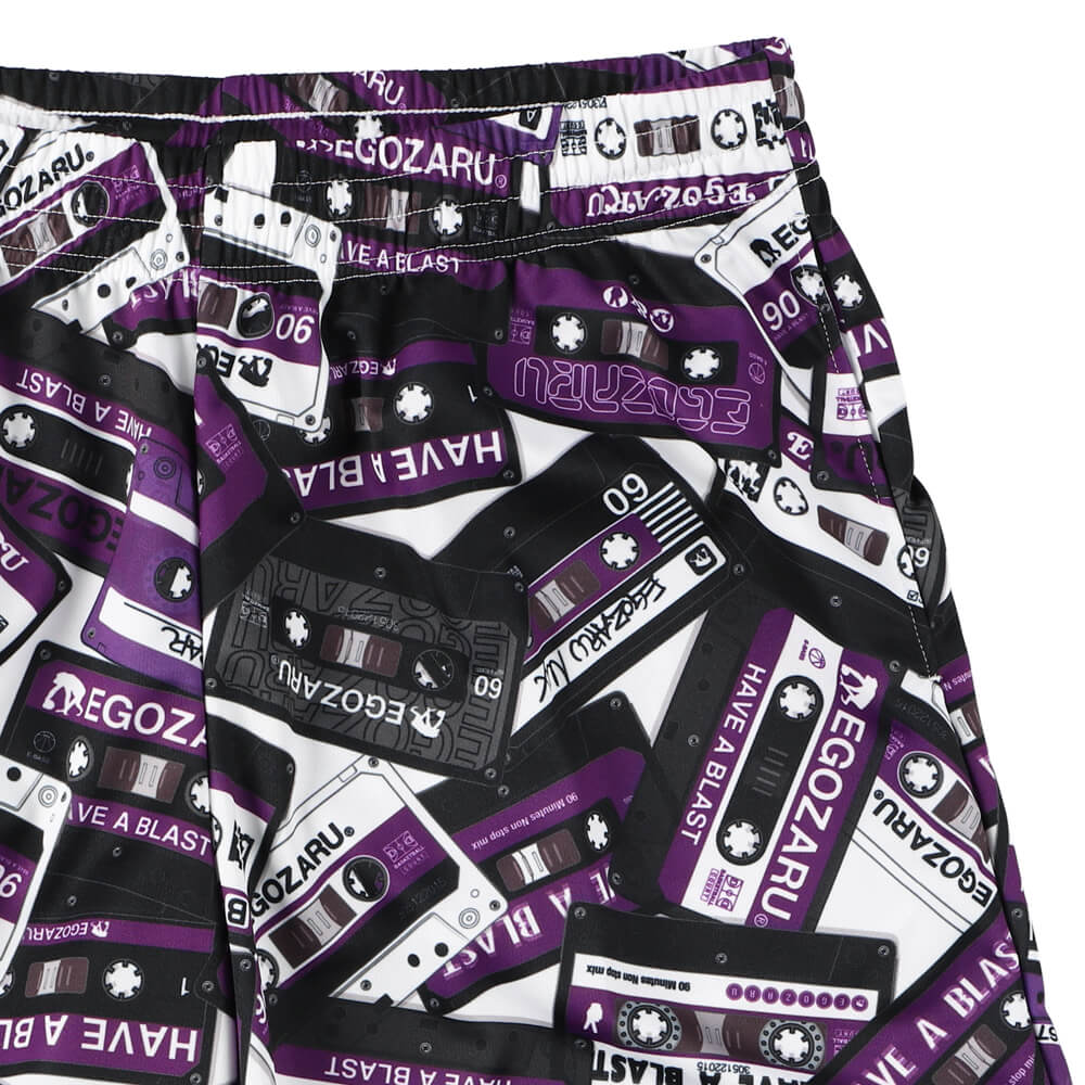Cassette tape shorts