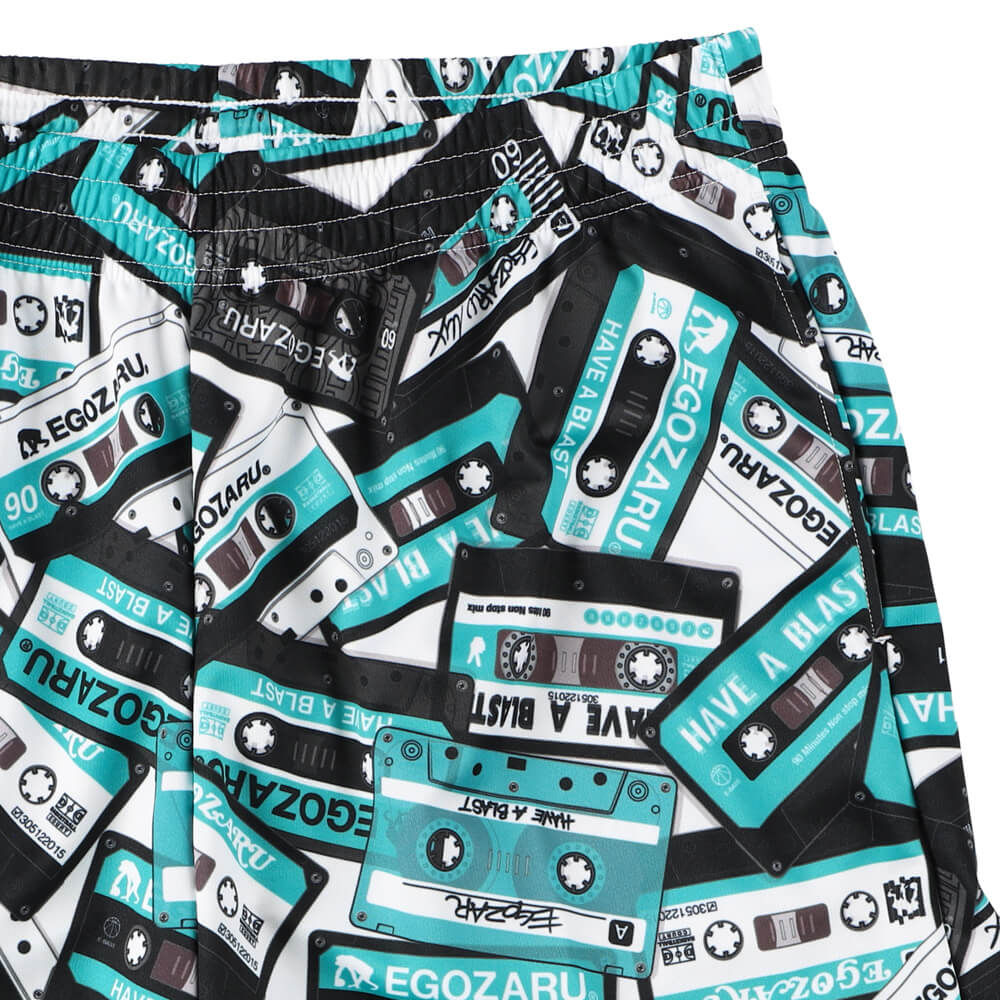 Cassette tape shorts