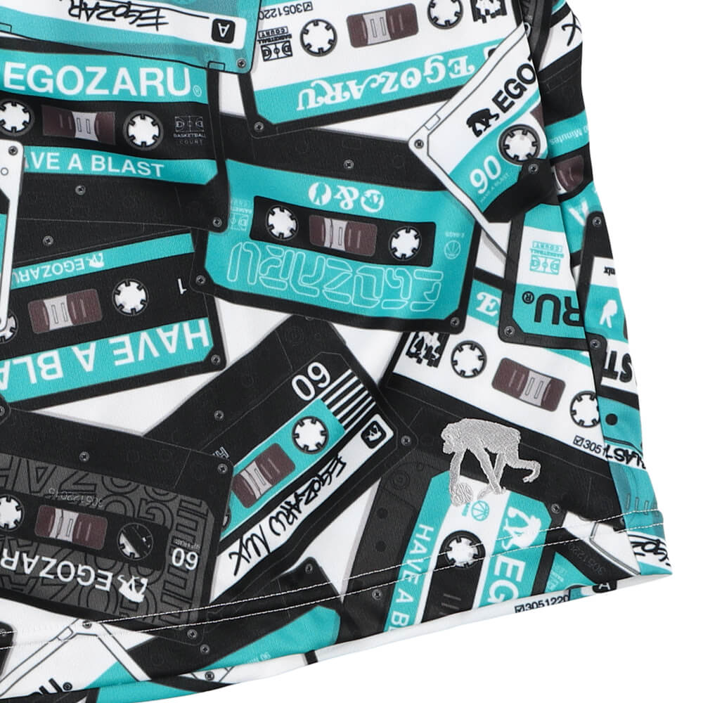 Cassette tape shorts
