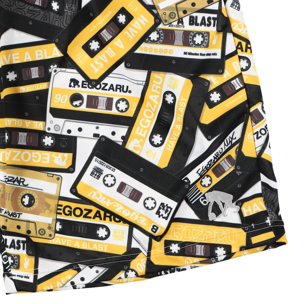 Cassette tape shorts