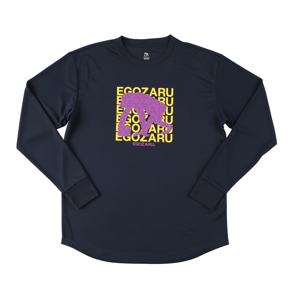 Layered logo long T-shirt
