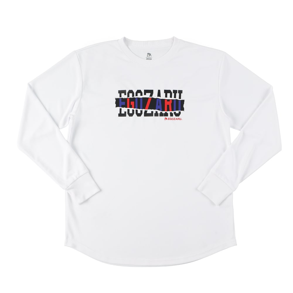 Tear up logo long t-shirt