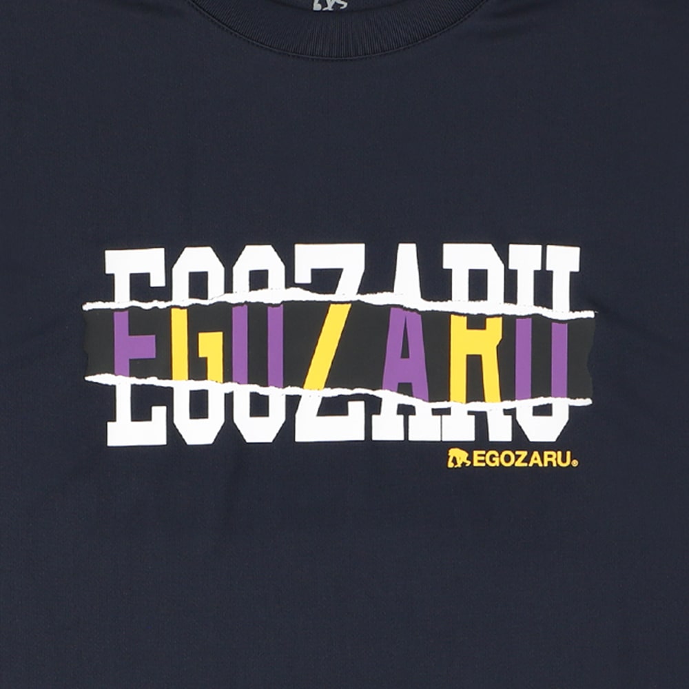 Tear up logo long t-shirt