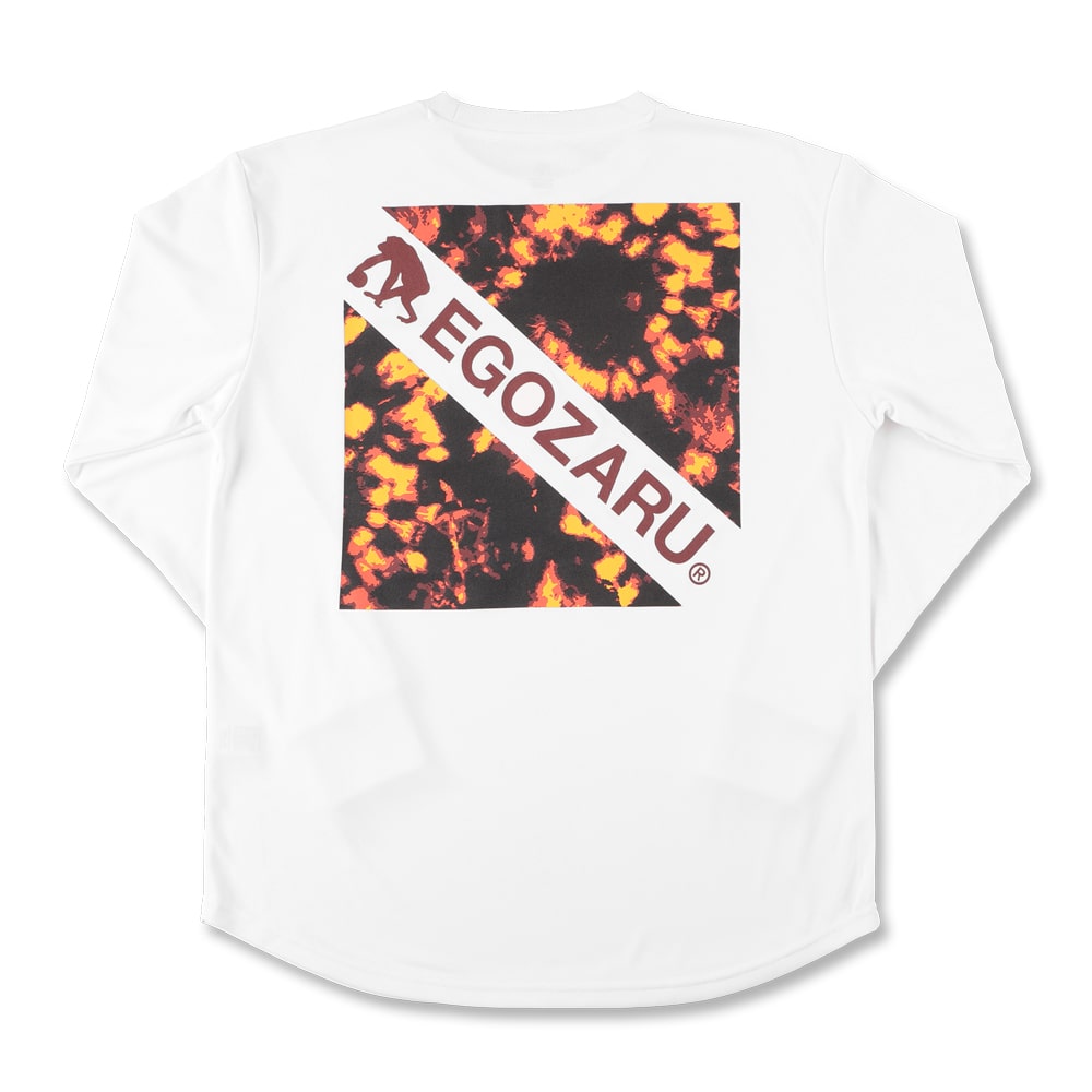 Bleach Back Print Long Sleeve T-shirt