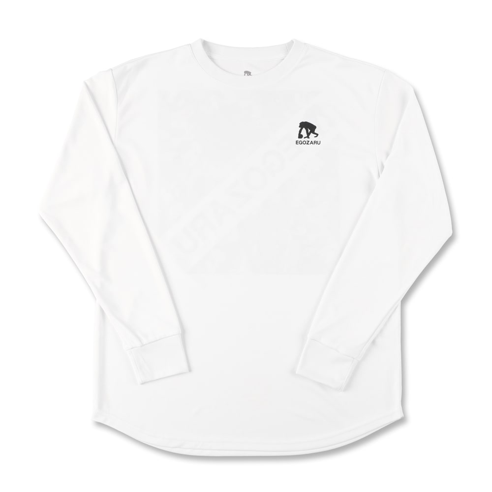 Bleach Back Print Long Sleeve T-shirt