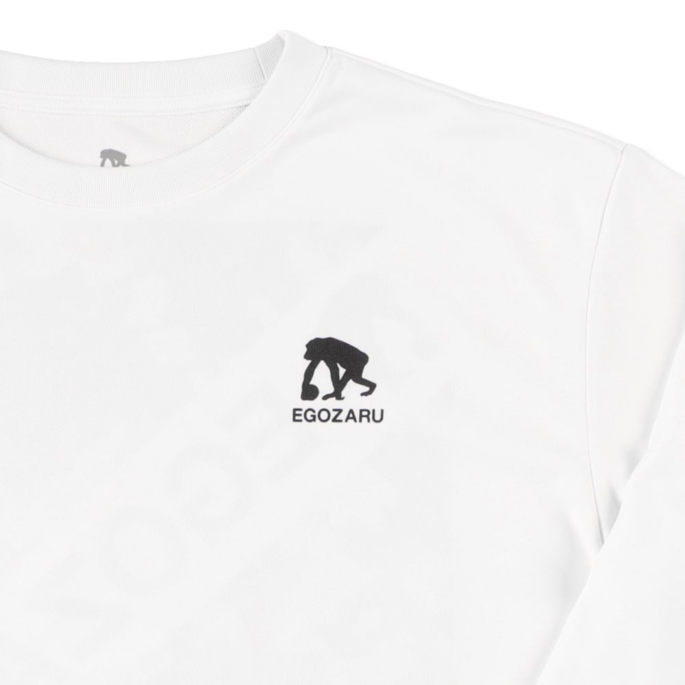 Bleach Back Print Long Sleeve T-shirt