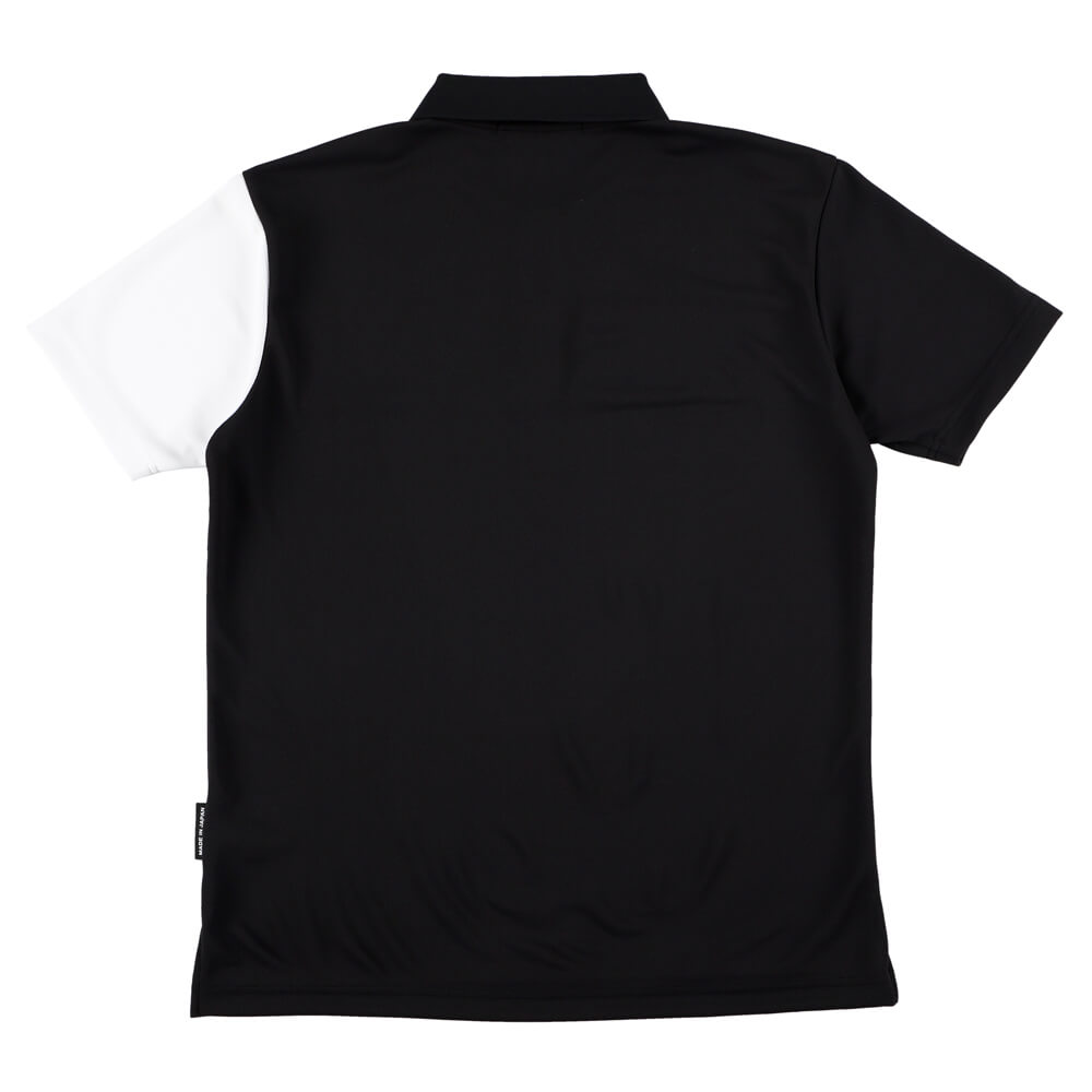 Chest Switching Polo Shirt