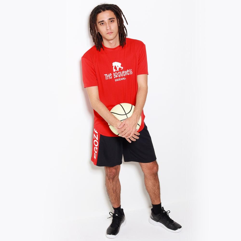 トリコロールサイドライン ショートパンツ