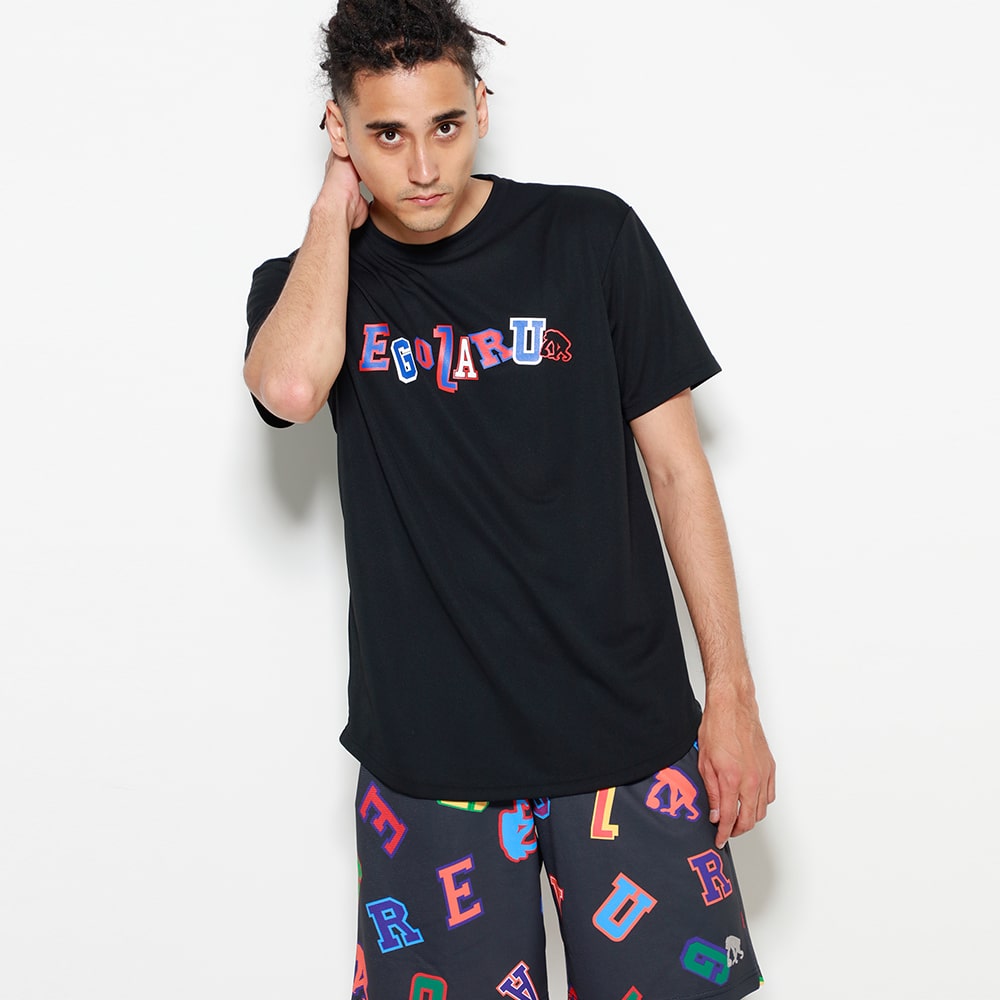 モノグラム レタリング Tシャツ