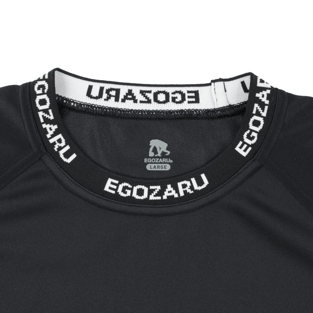 Big silhouette neck logo T-shirt