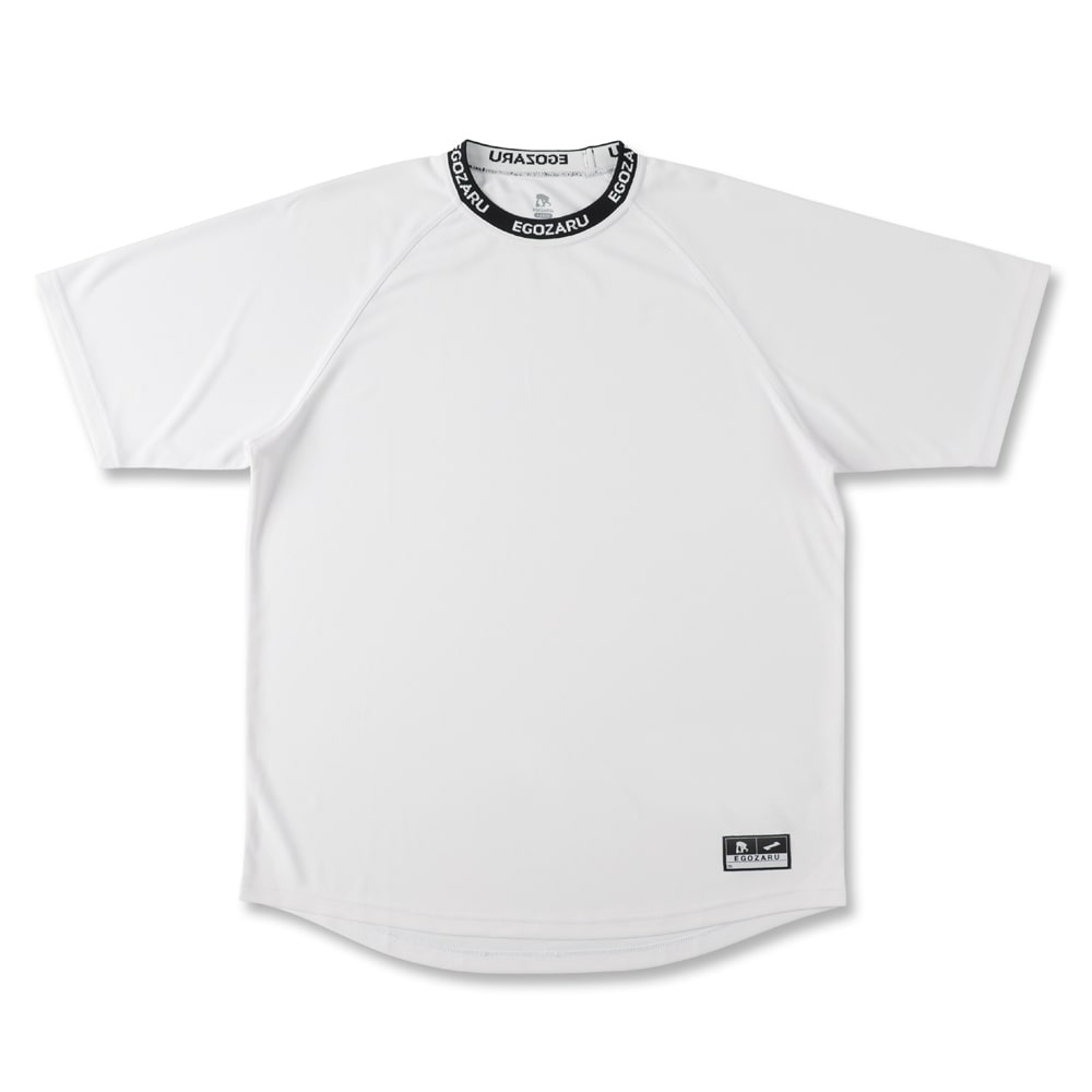 Big silhouette neck logo T-shirt