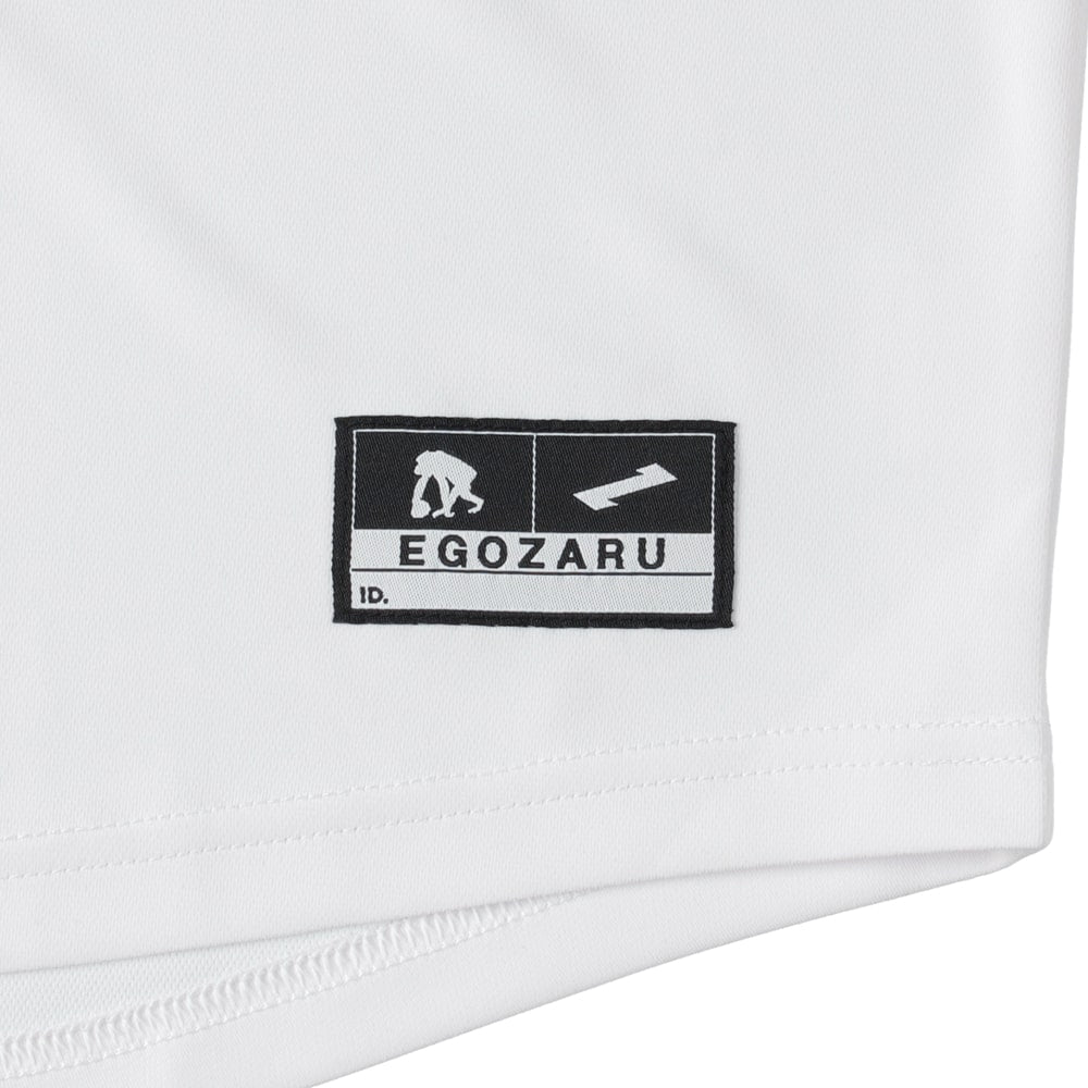Big silhouette neck logo T-shirt