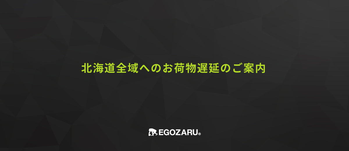 北海道全域へのお荷物遅延のご案内