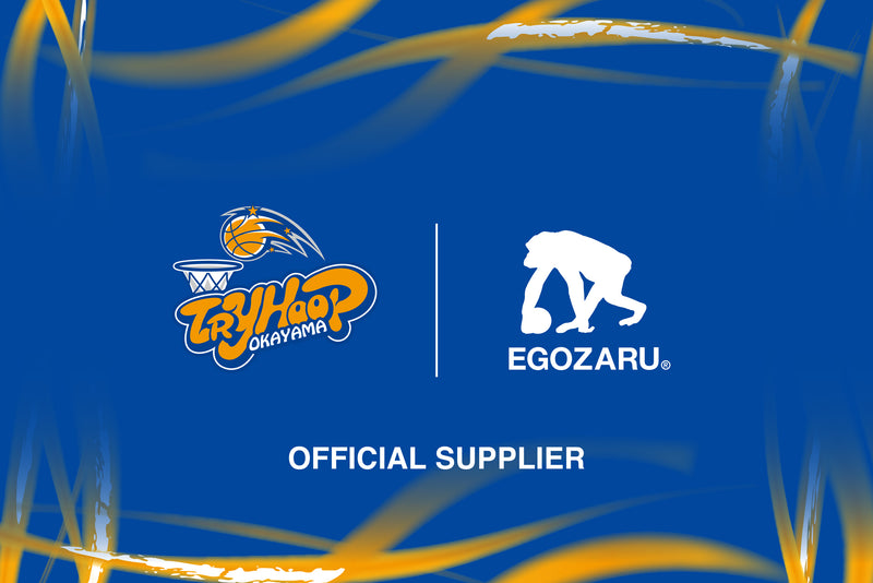 2022-23シーズン 「トライフープ岡山」と「EGOZARU」が オフィシャルサプライヤー契約を締結