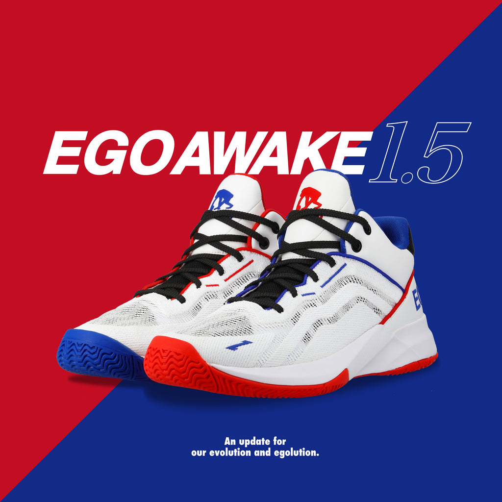 EGO AWAKE MID WHITE/CAMO エゴザル バッシュ26.5 - バスケットボール