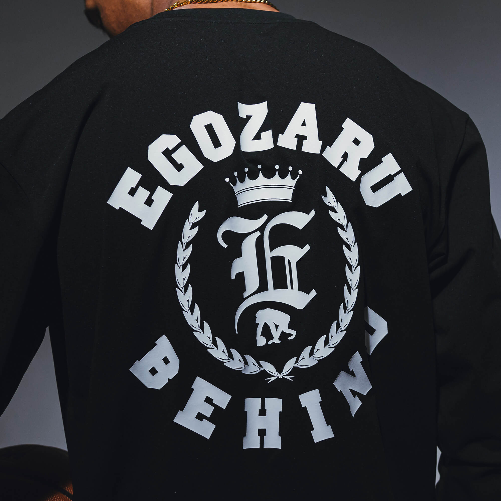 クラウンオーバーサイズドロングスリーブTシャツ(EZBH