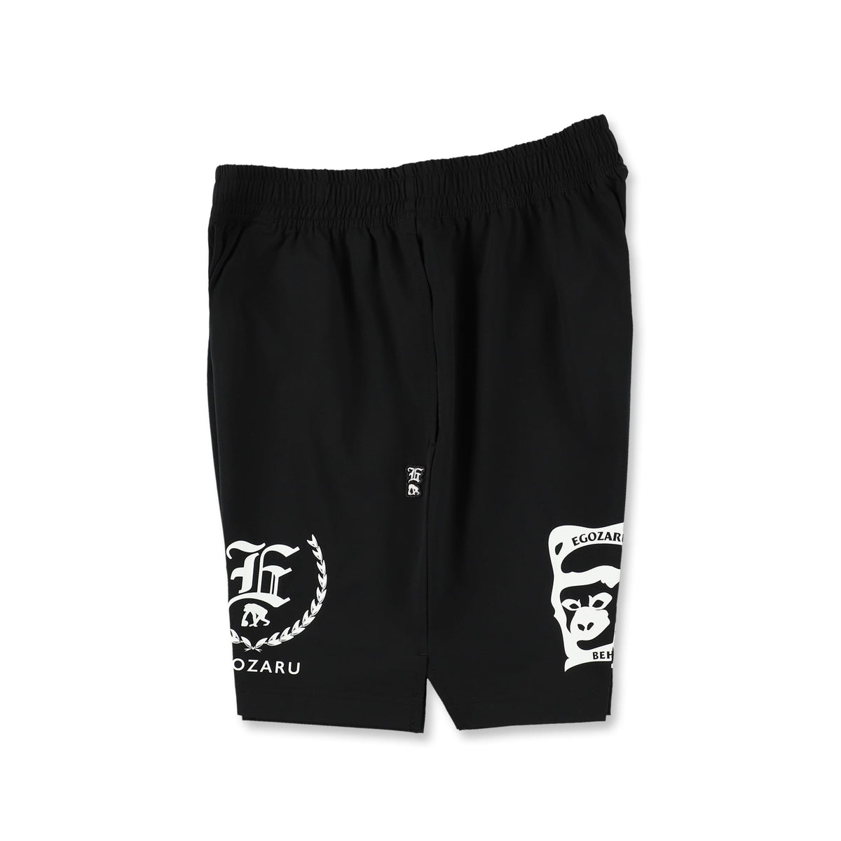 [ひざ上丈]4ロゴ カットオフショートパンツ(EZBH)