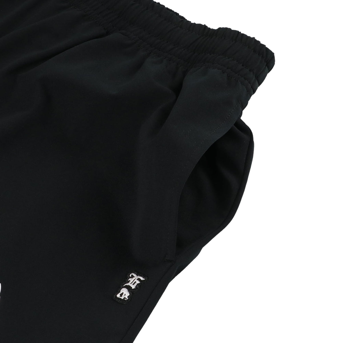 [ひざ上丈]4ロゴ カットオフショートパンツ(EZBH)