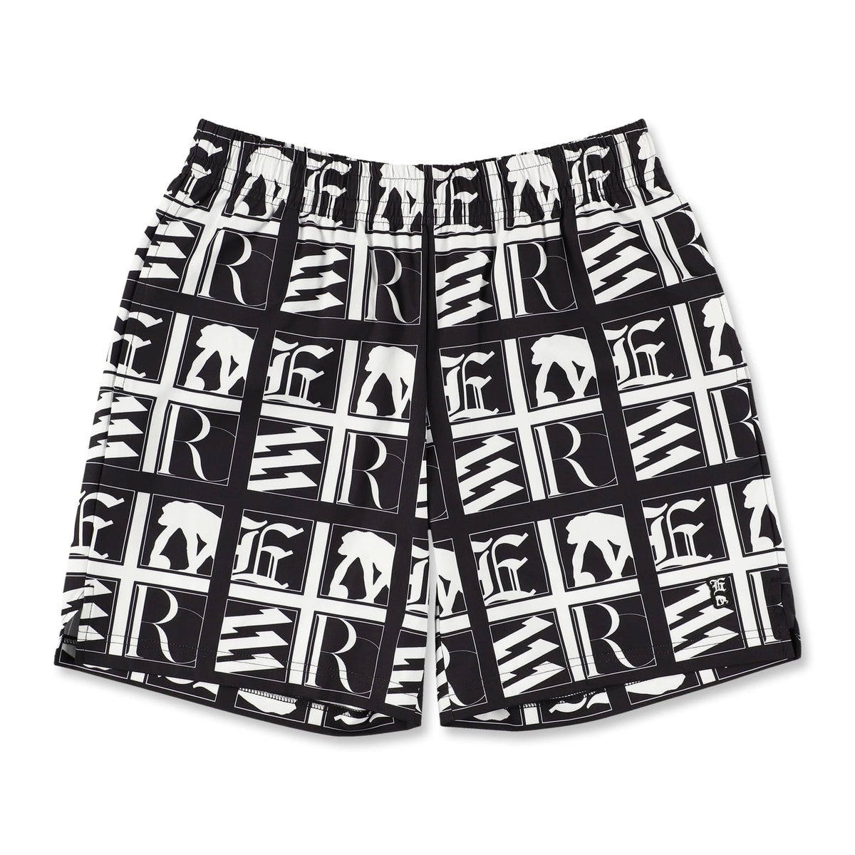 [ひざ上丈]4スクエア カットオフショートパンツ(EZBH)