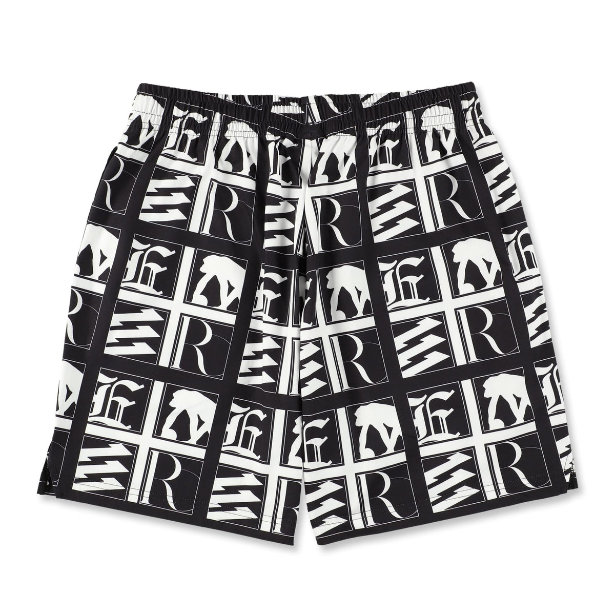 [ひざ上丈]4スクエア カットオフショートパンツ(EZBH)