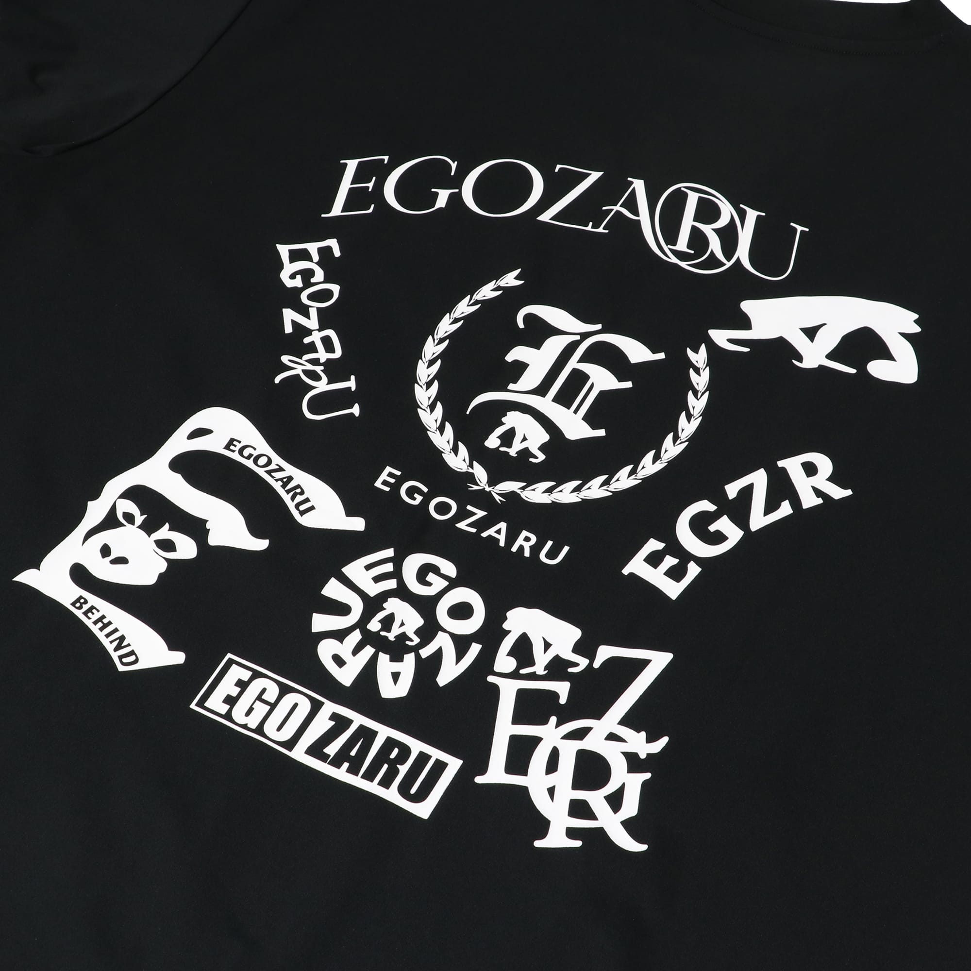 ミックスロゴ オーバーサイズド Tシャツ(EZBH) – EGOZARU ONLINE STORE