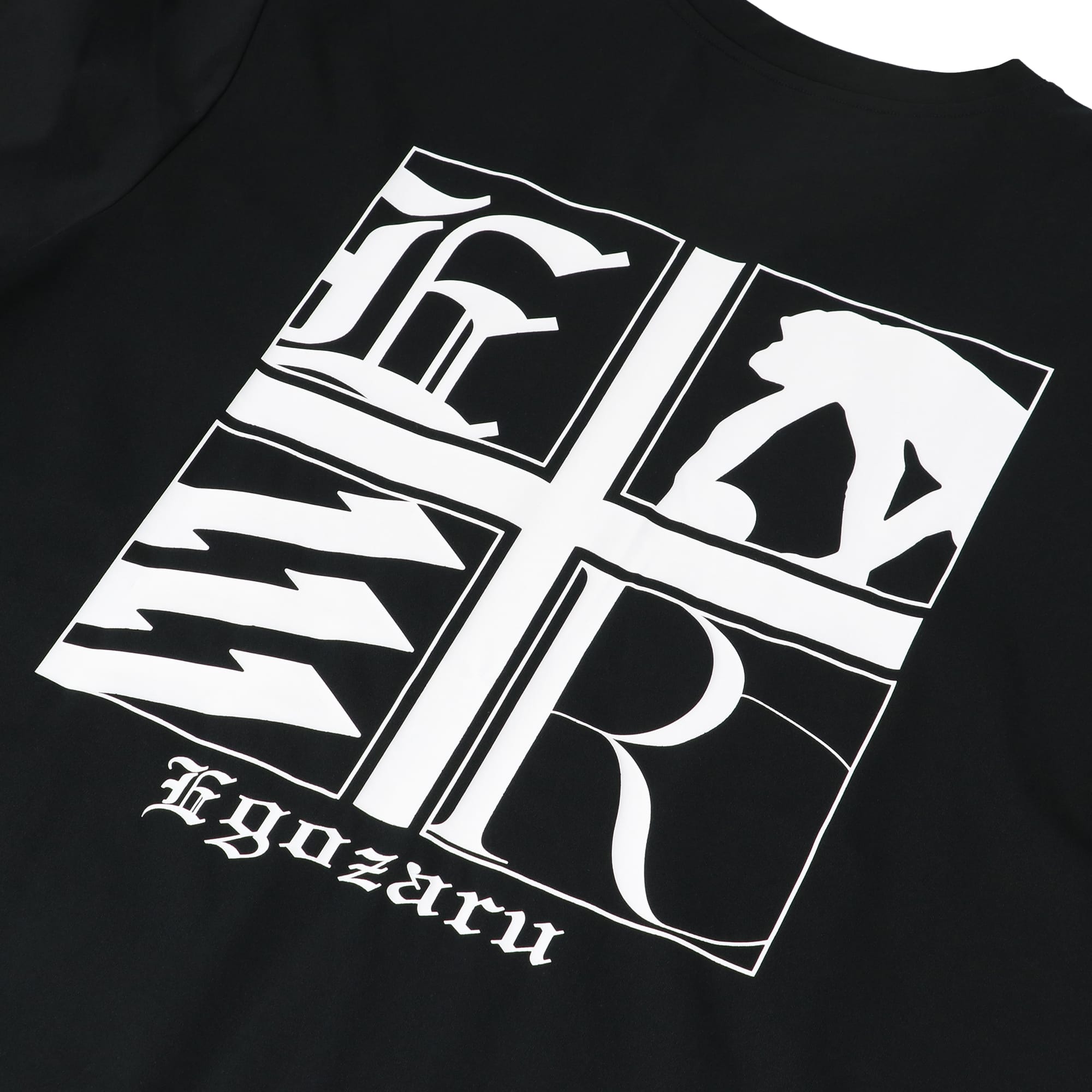 4スクエア オーバーサイズド Tシャツ(EZBH) – EGOZARU ONLINE STORE