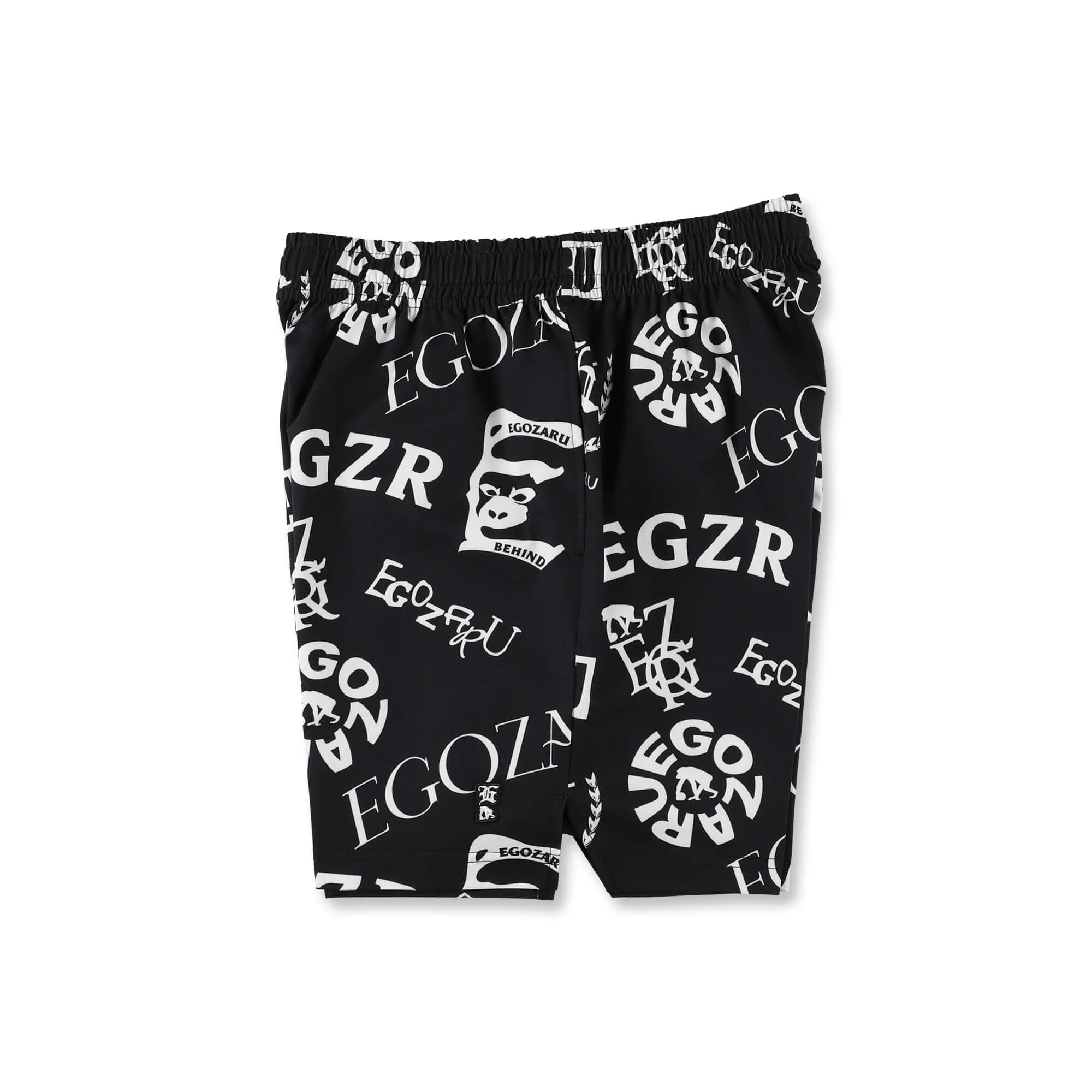 ひざ上丈]ミックスロゴ カットオフショートパンツ(EZBH