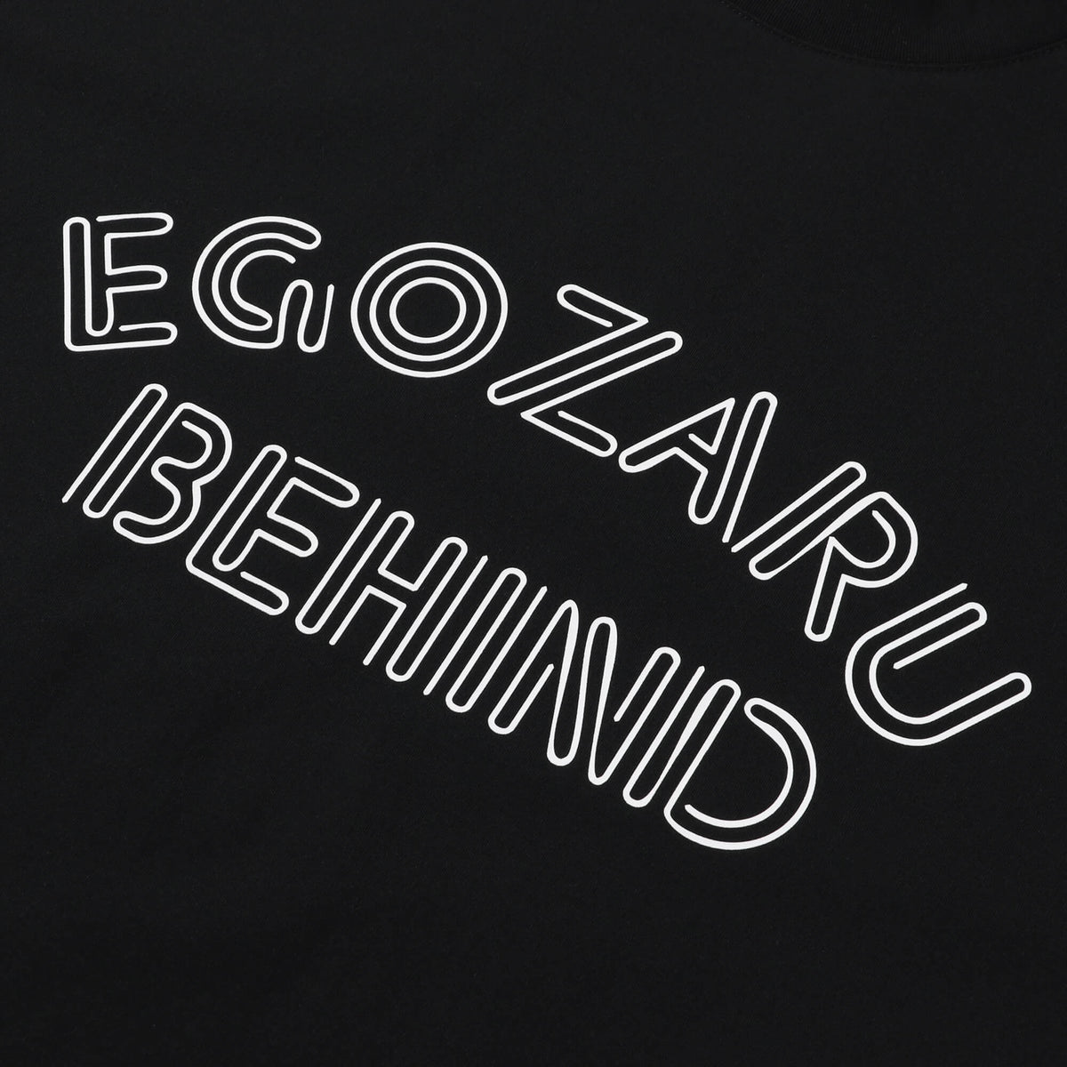オーバーサイズド ネオンビハインド ロングスリーブTシャツ(EZBH)