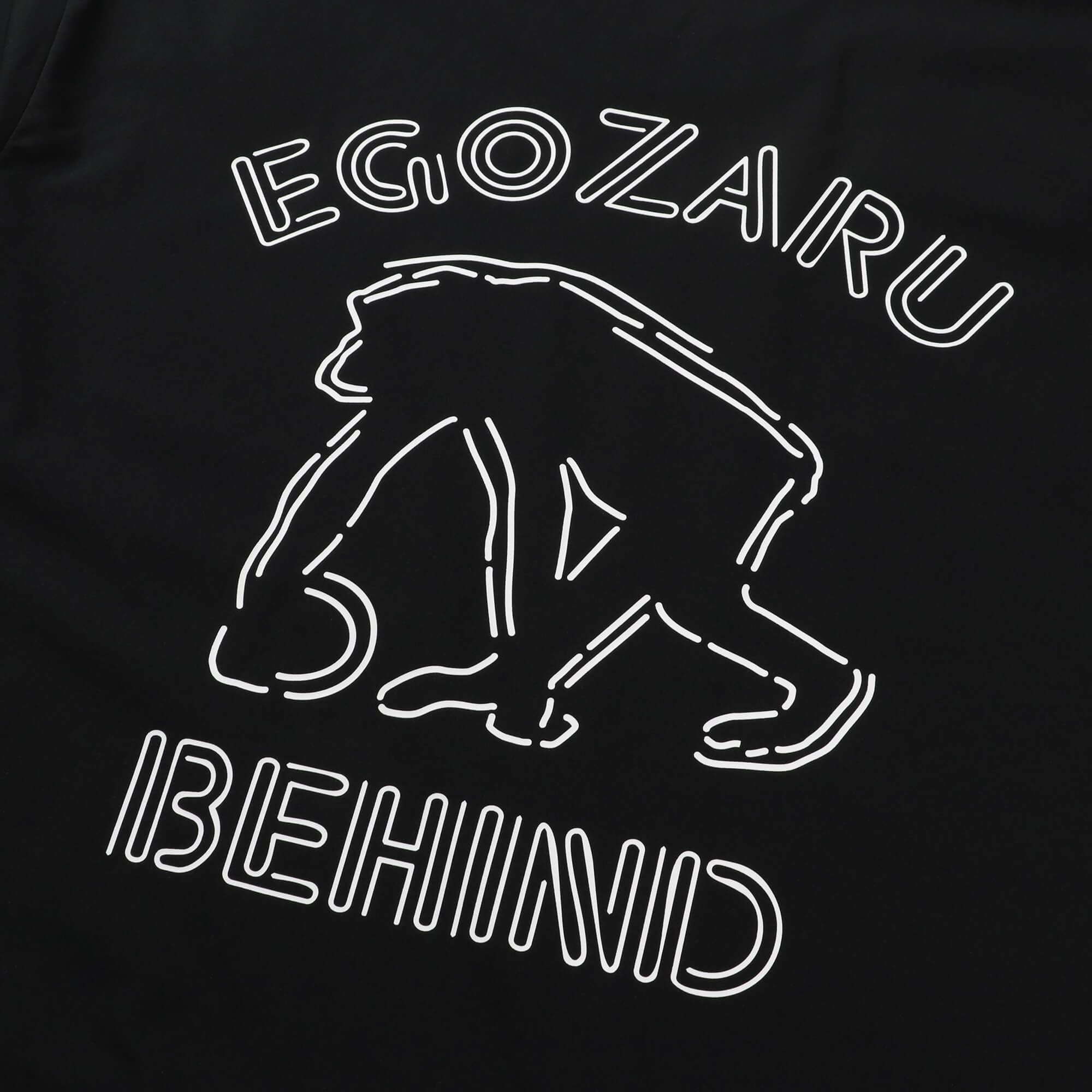 オーバーサイズド ネオンビハインド ロングスリーブTシャツ(EZBH