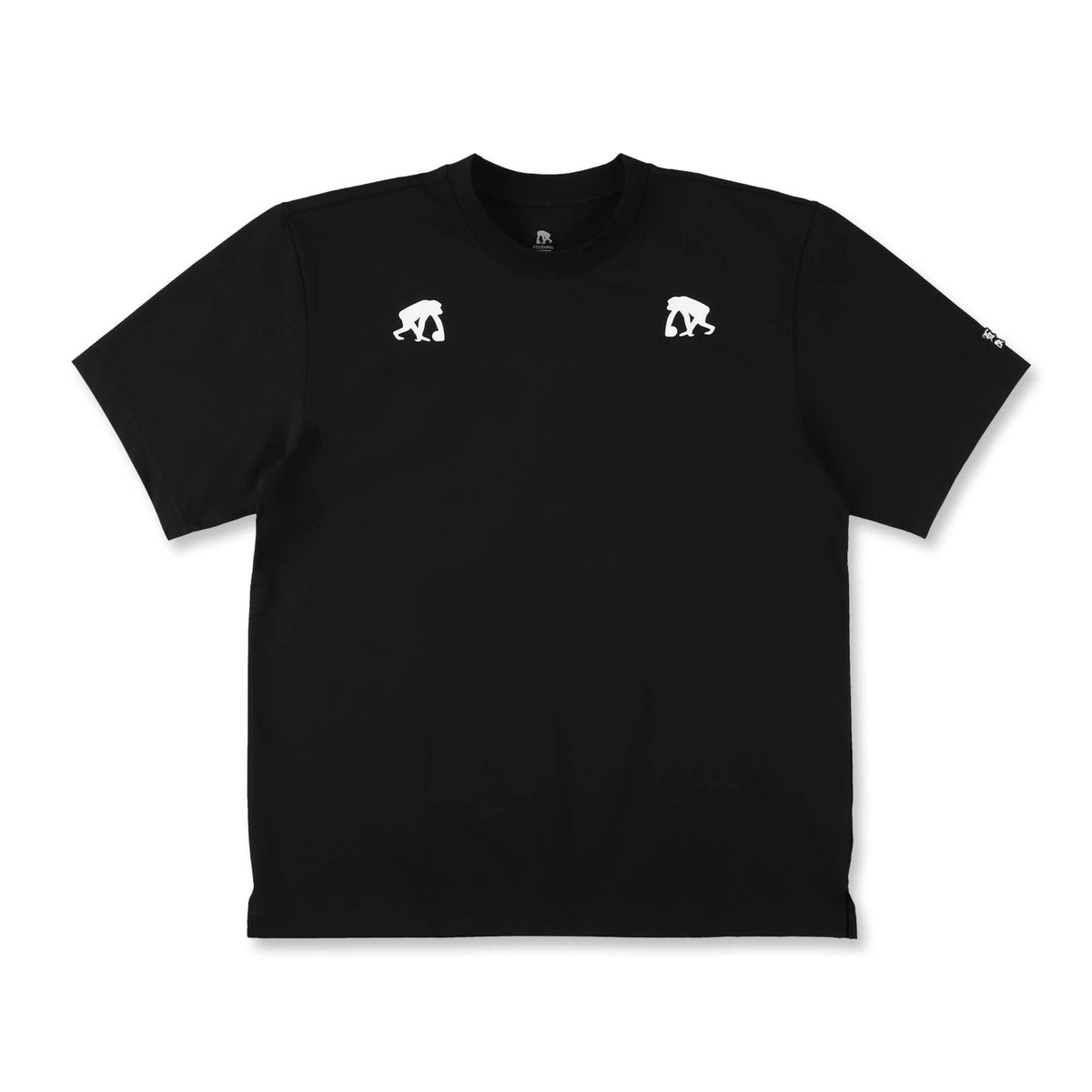 オーバーサイズド ツインロゴ Tシャツ(EZBH)