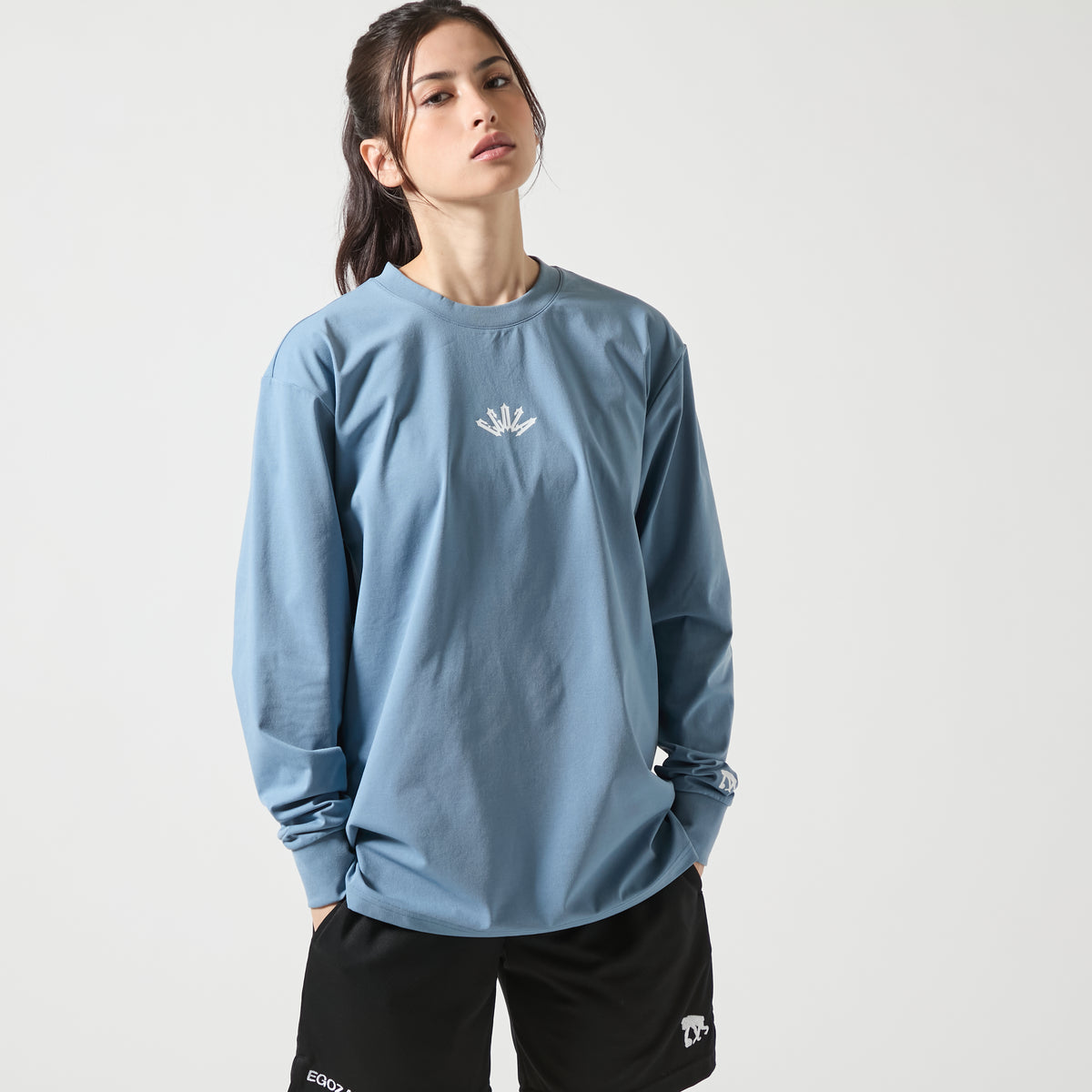 BIG silhouette line on my own long sleeve T-shirt