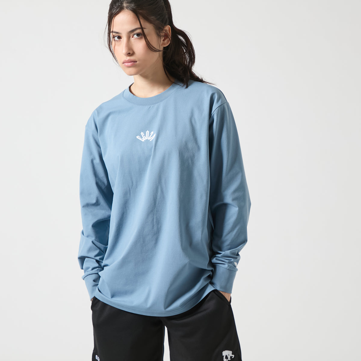 BIG silhouette line on my own long sleeve T-shirt