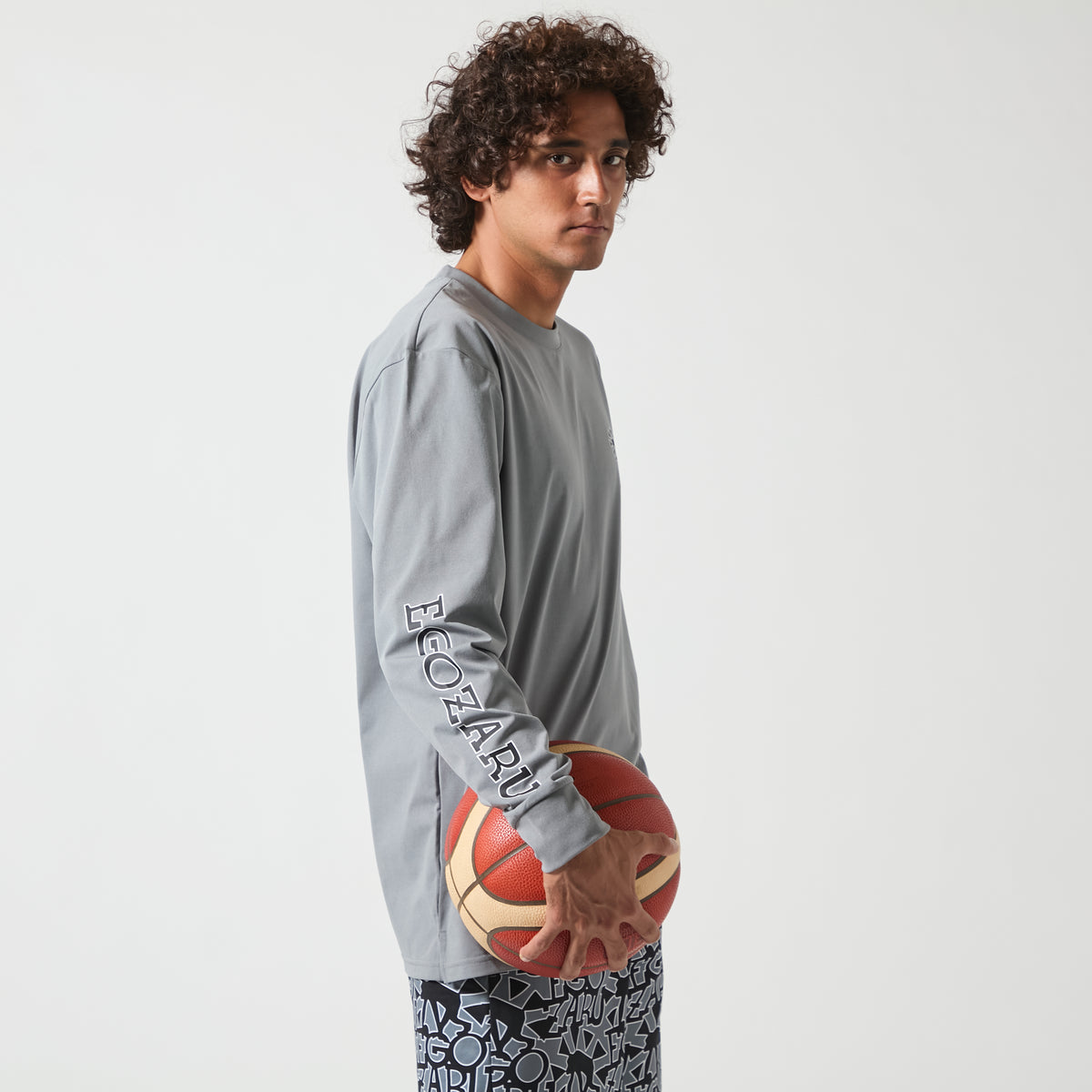 BIG Silhouette Upbeat Long Sleeve T-shirt