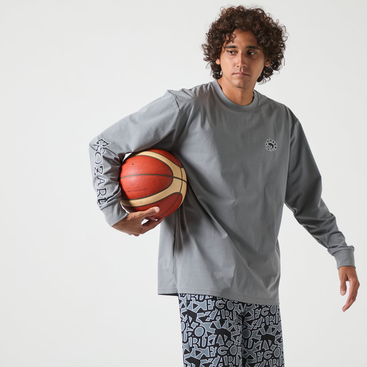 BIG Silhouette Upbeat Long Sleeve T-shirt