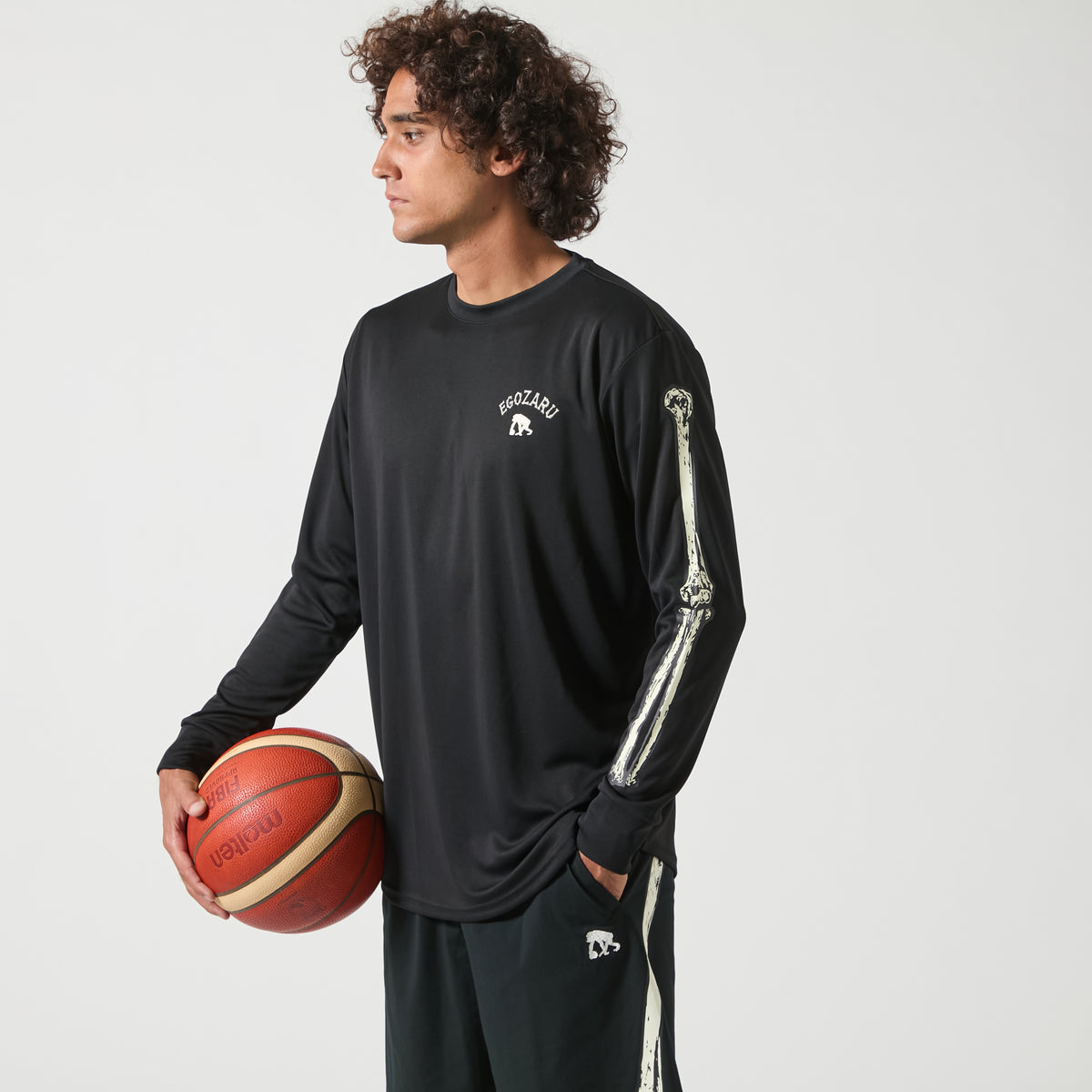 ボーン ロングスリーブTシャツ