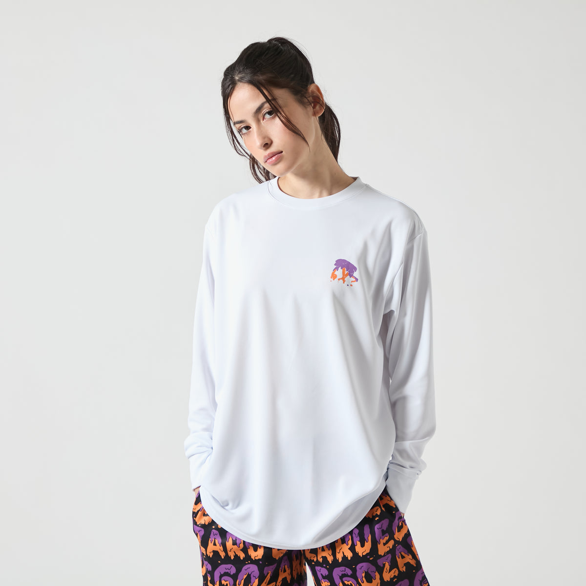 クリーピーロゴ ロングスリーブTシャツ