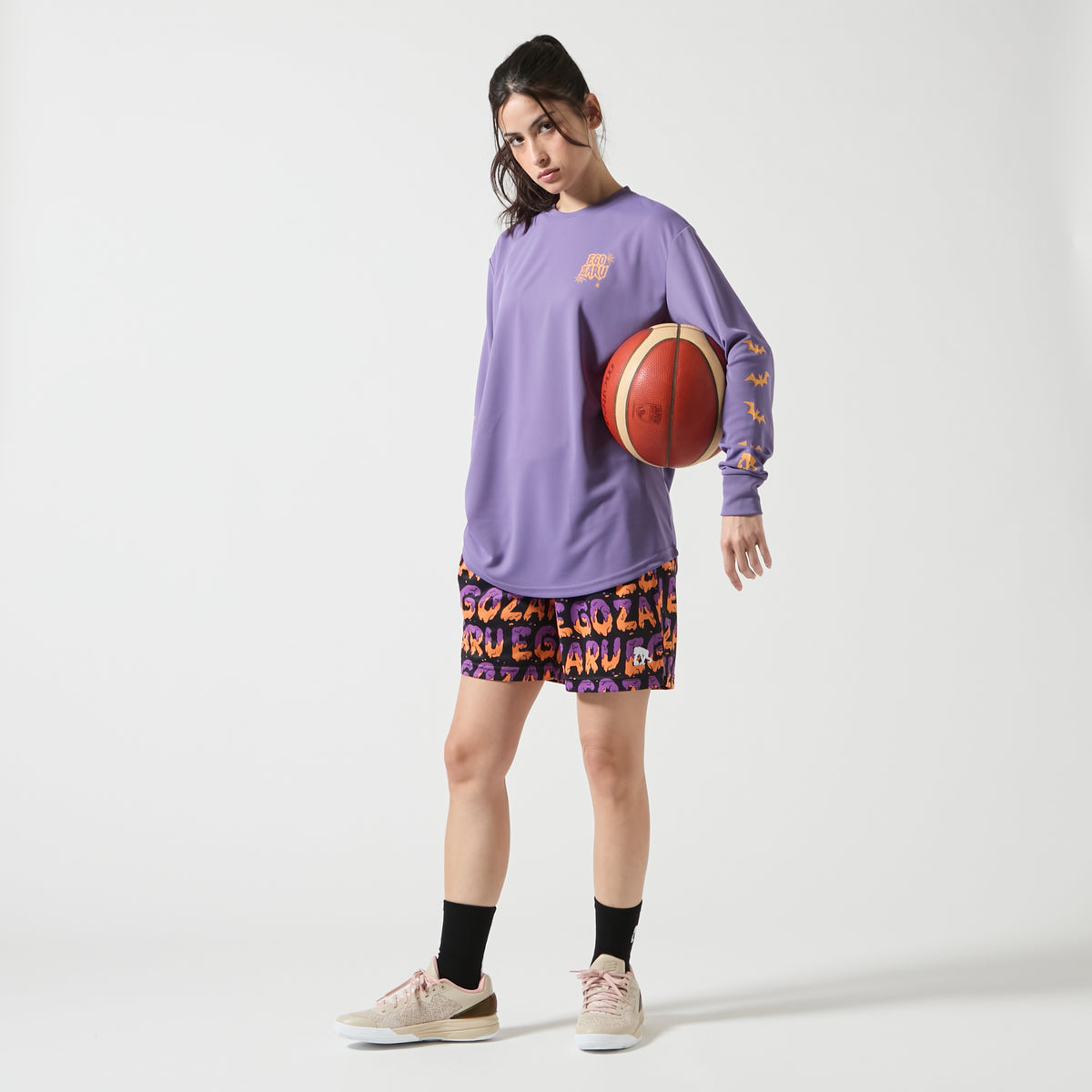 ホラーロゴ ロングスリーブTシャツ