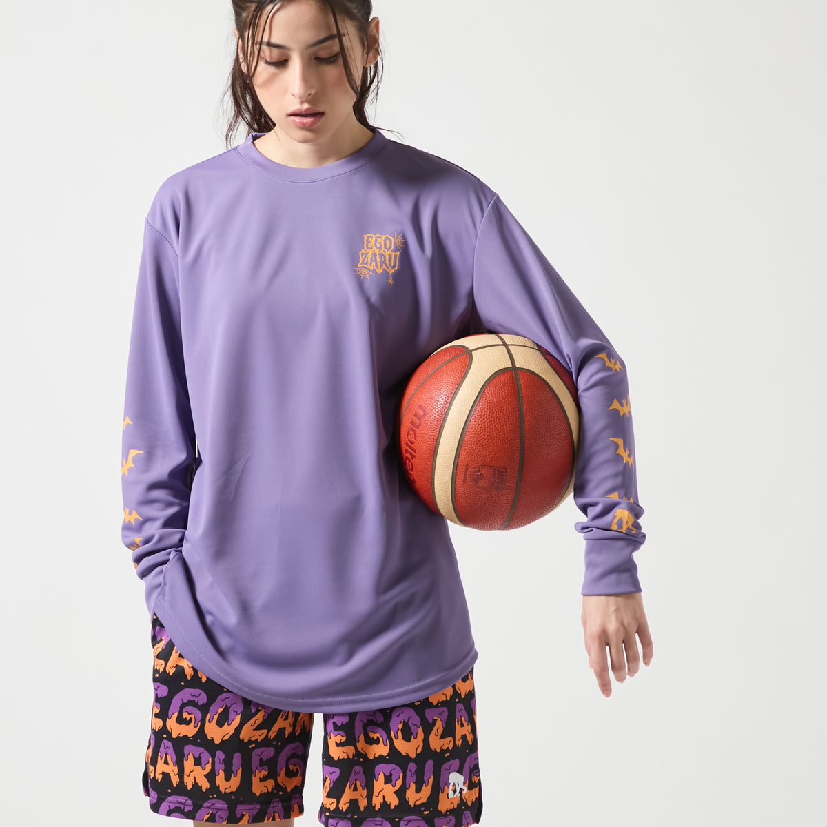 ホラーロゴ ロングスリーブTシャツ