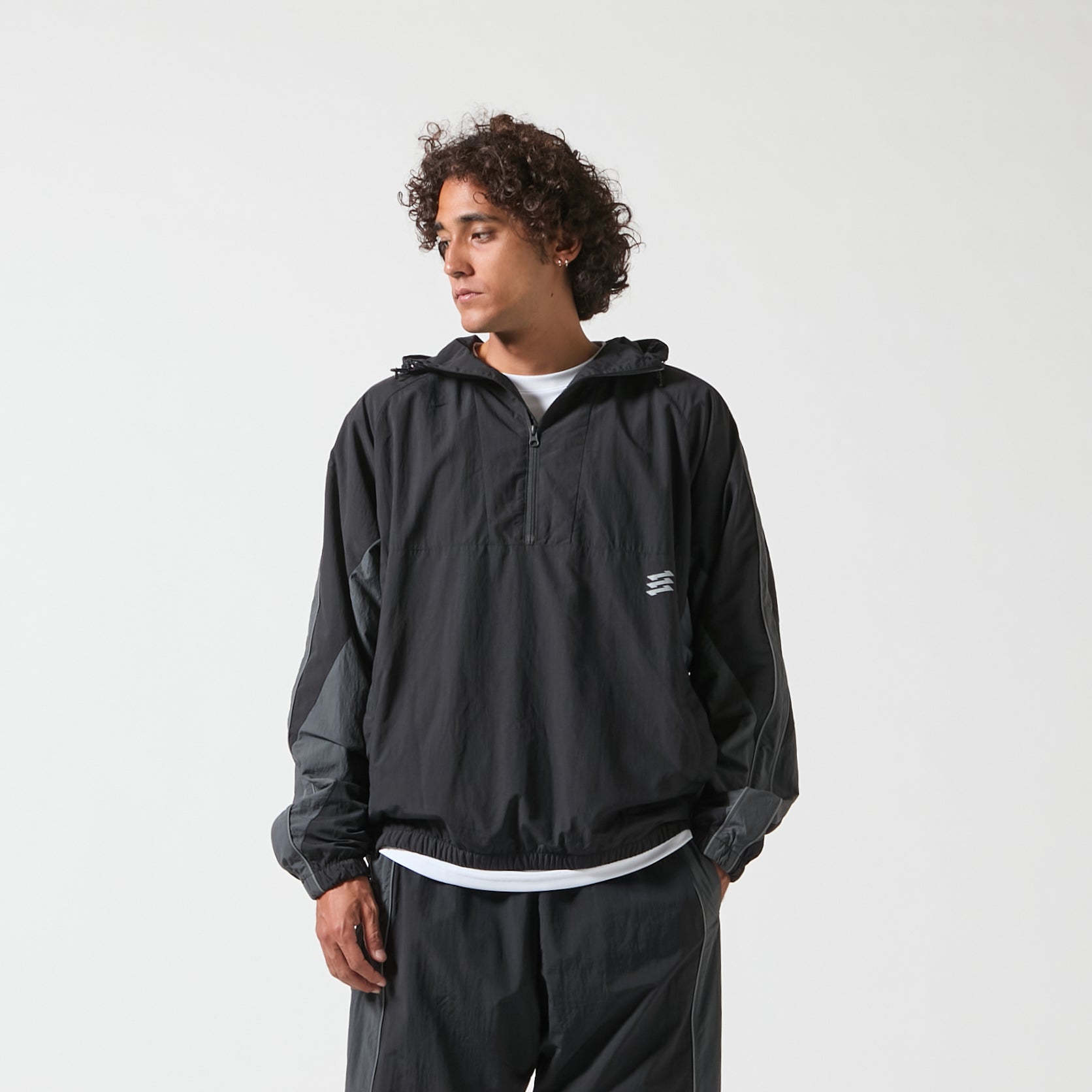 EGOZARU ブラック ウォームアップウェアセットアップ 楽天市場】egozaru エゴザル（セットアップ｜ウォームアップウェア