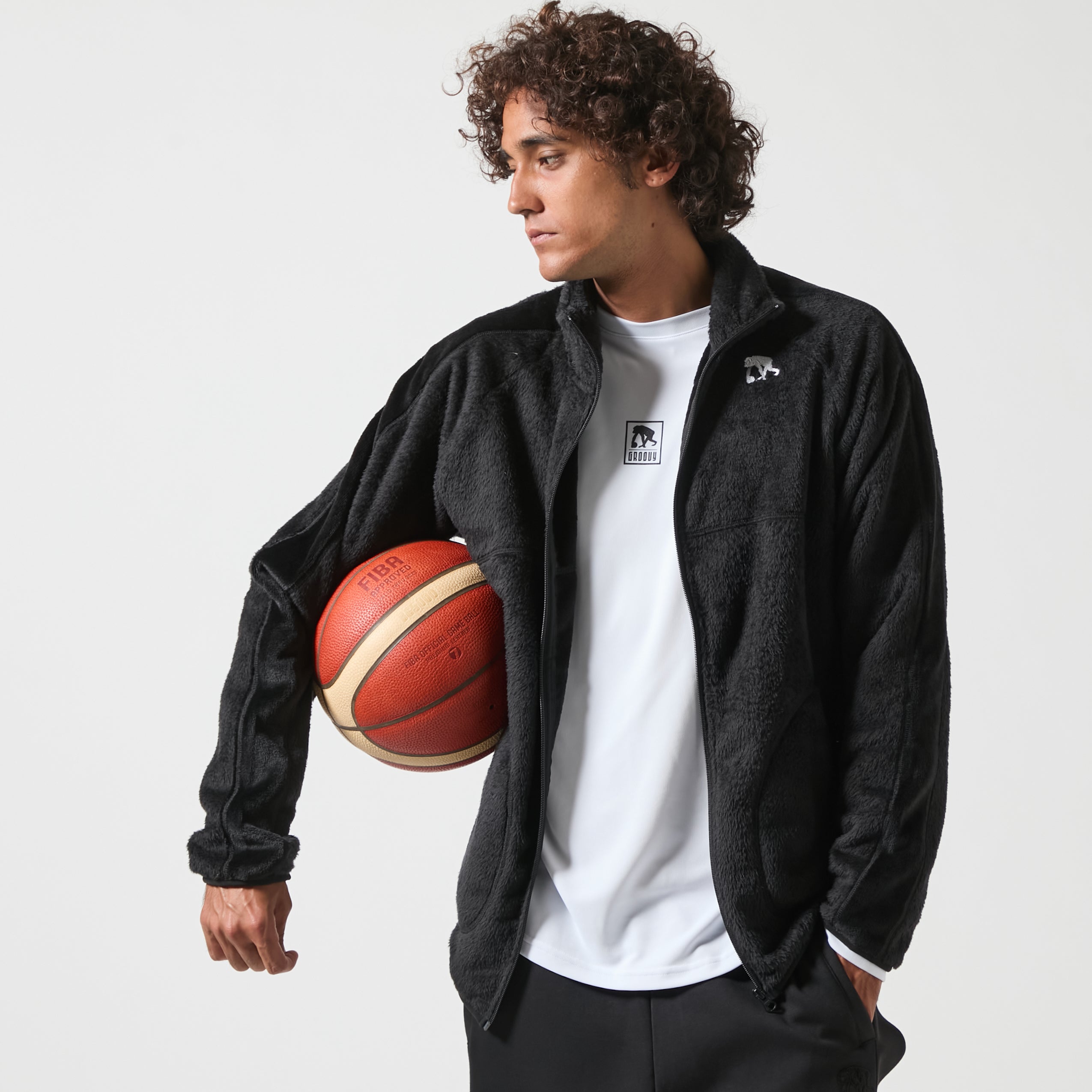 Yoli フリースジャケット　ブラック　Fleece jacket black yoli フリースジャケット 楽天市場】//【定価3万】ヨリ Yoli