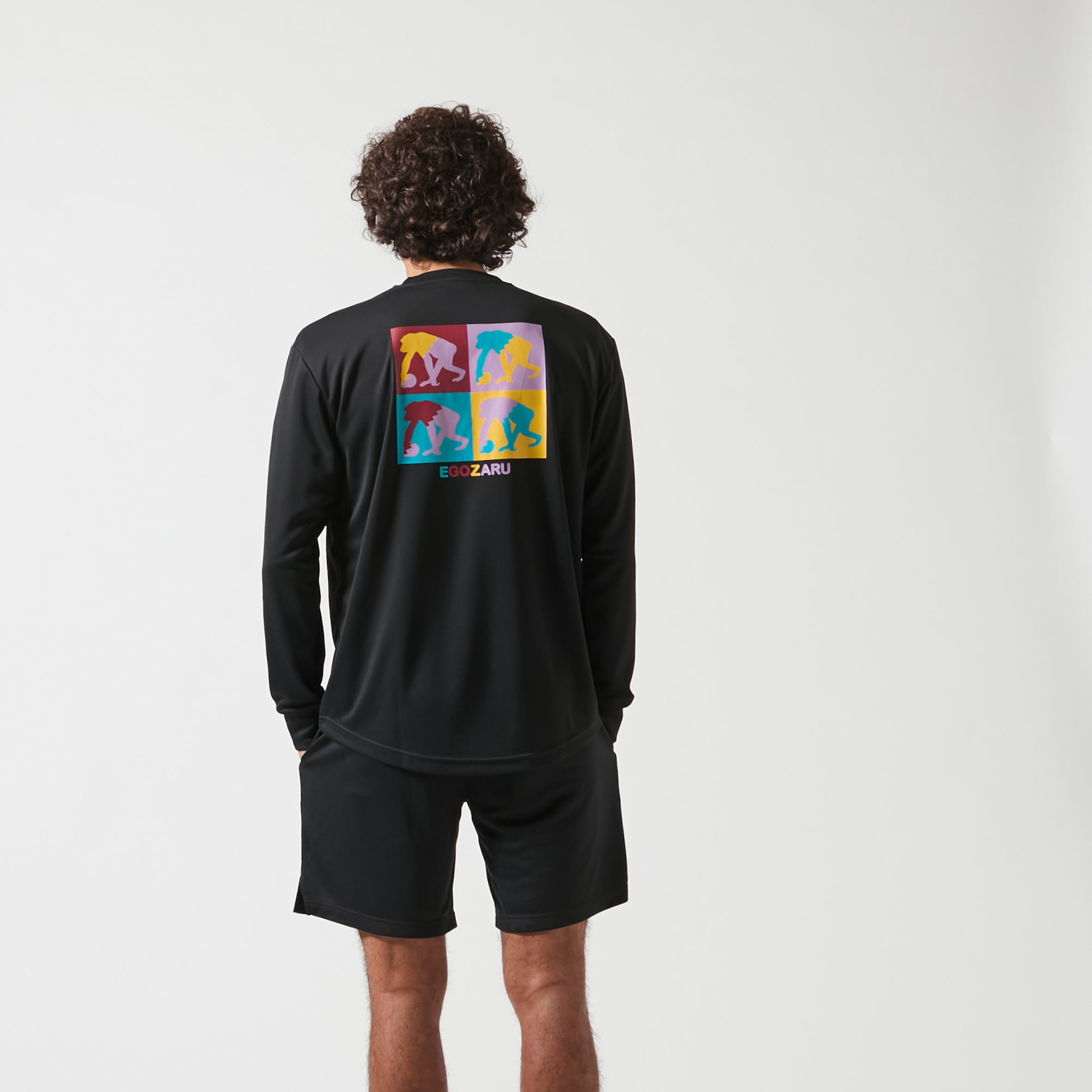 クアトロ ロゴ ロングスリーブTシャツ – EGOZARU ONLINE STORE