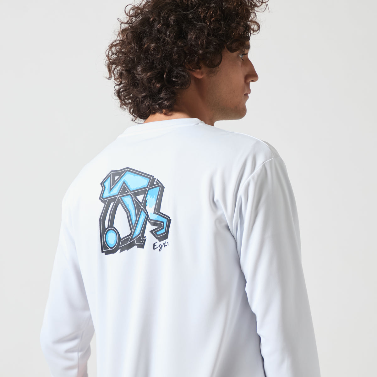 キュビズムロゴ ロングスリーブTシャツ
