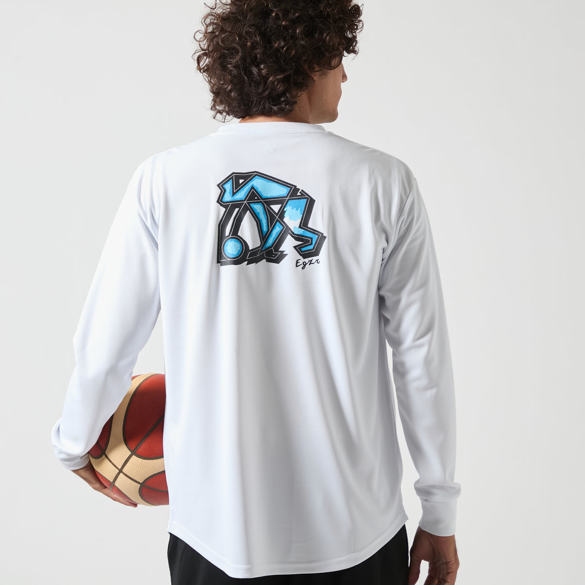 キュビズムロゴ ロングスリーブTシャツ