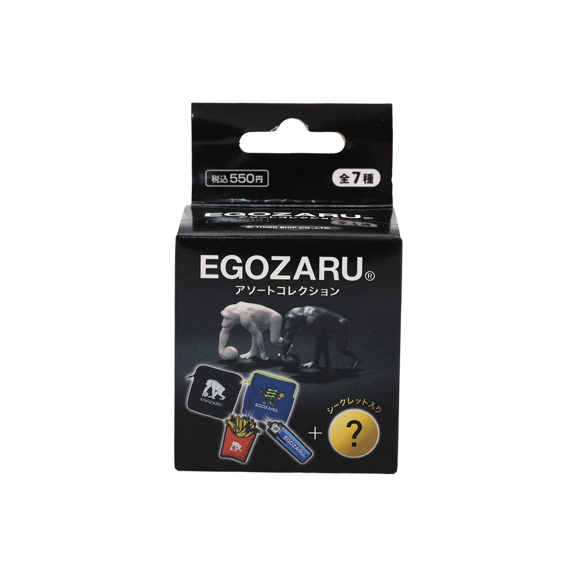 全7種】ZARUフィギュア2＋1種/ ポーチ2種/キーホルダー2種 「EGOZARU