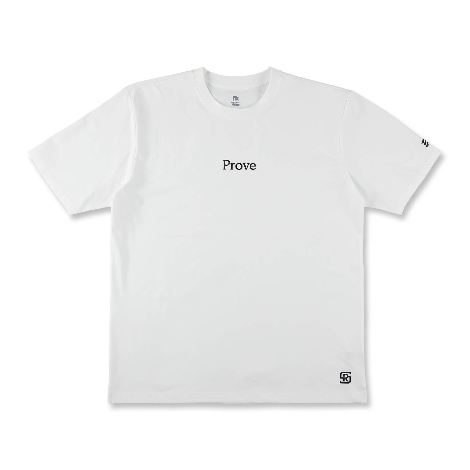 瀬川琉久　［RIKU］RSスリーロゴTシャツ　ホワイト　サイズS RSスリーロゴTシャツ 瀬川琉久モデル エゴザル 【ERAL99UST003RS