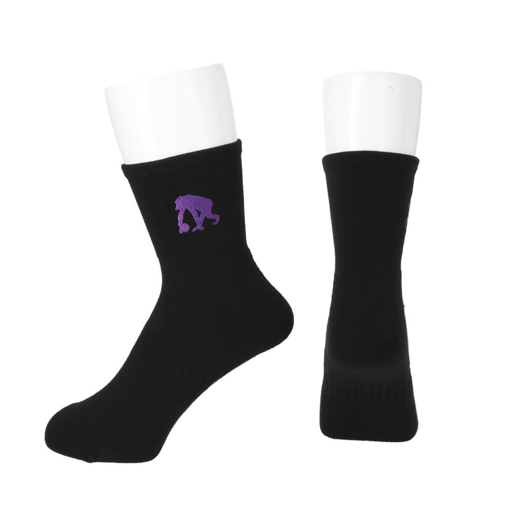 One Point Socks Black